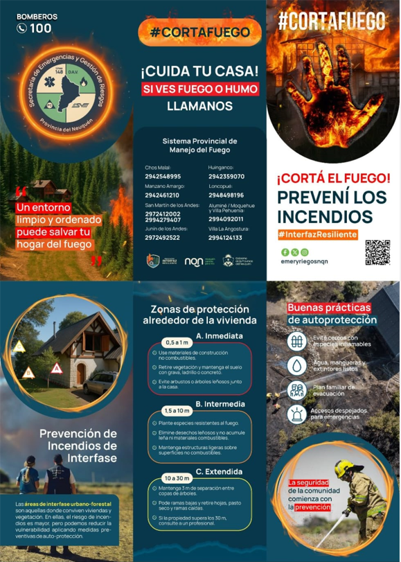 tríptico cortafuego