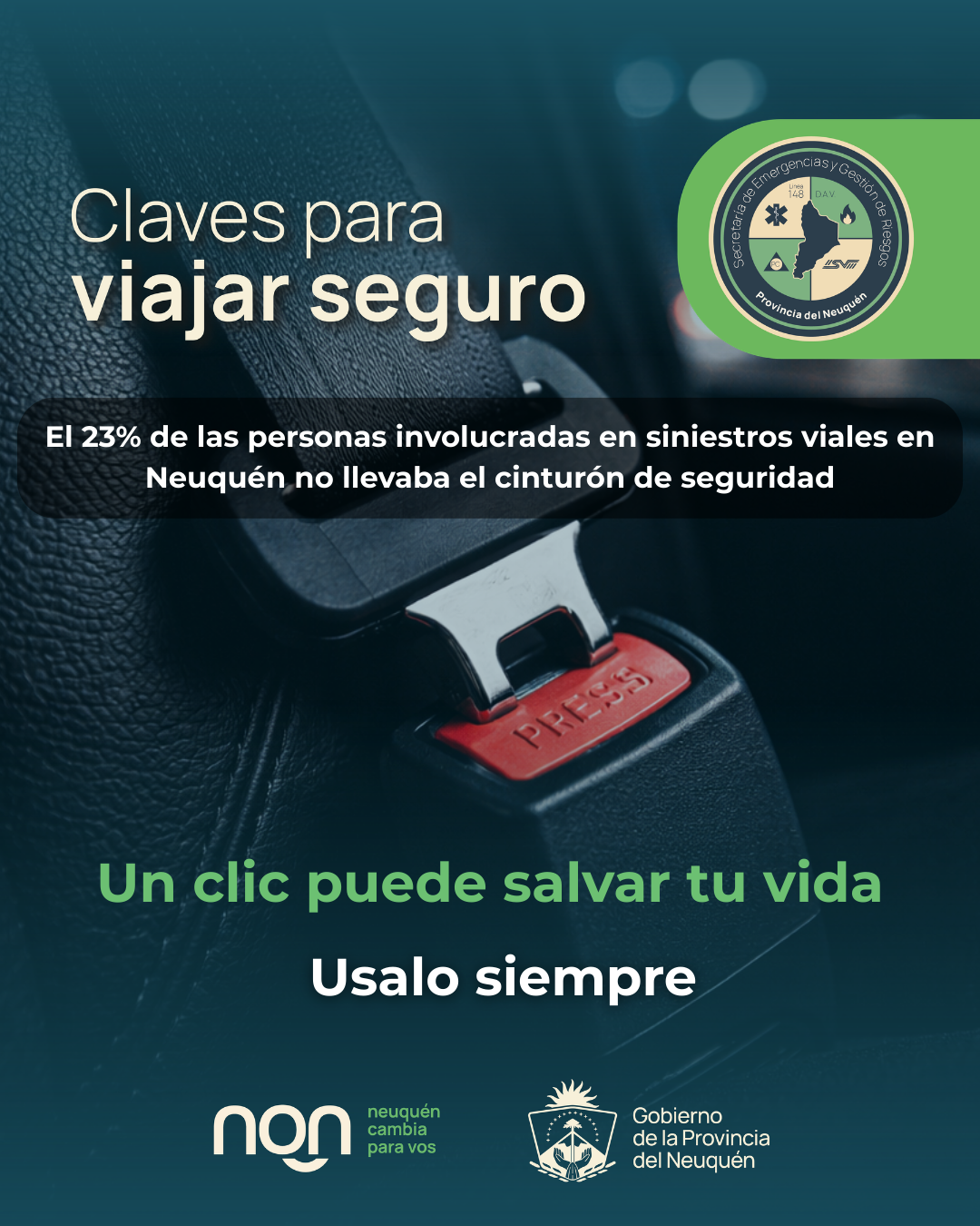 Uso de Cinturón de Seguridad 